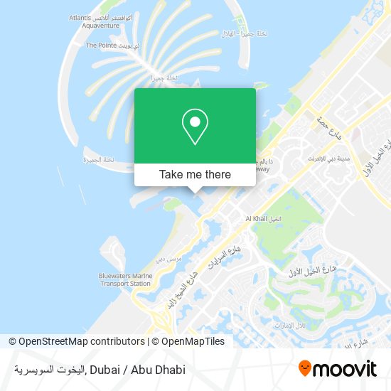 اليخوت السويسرية map