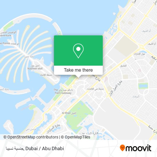 جنسية نسيبا map