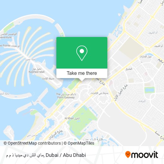 ماي اتش دي ميديا ذ م م map
