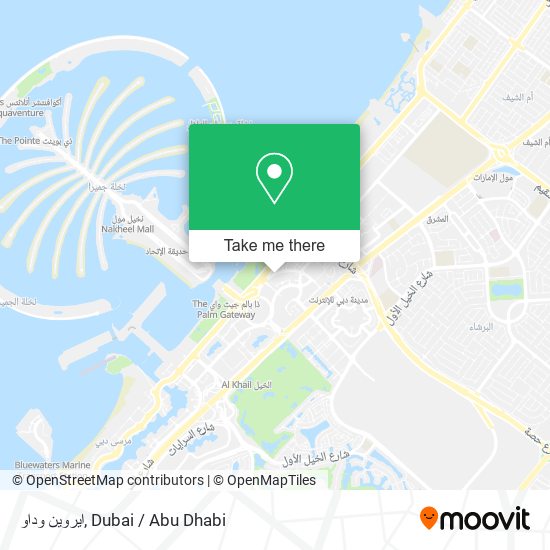 ايروين وداو map