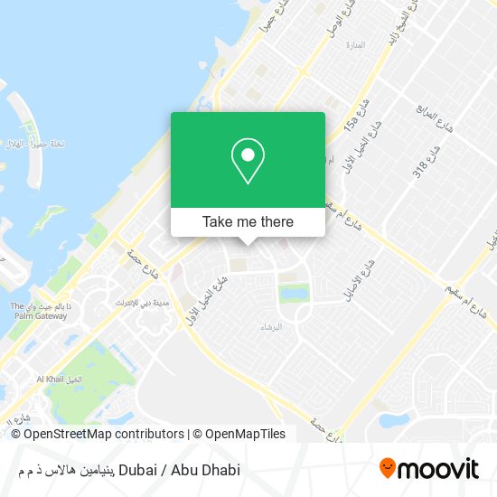 بنيامين هالاس ذ م م map