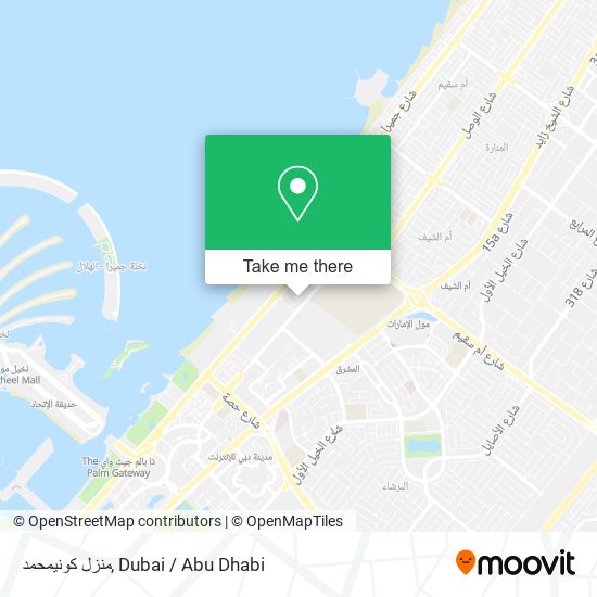 منزل كونيمحمد map