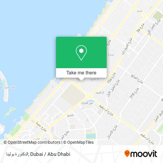 الدكتورة بولينا map