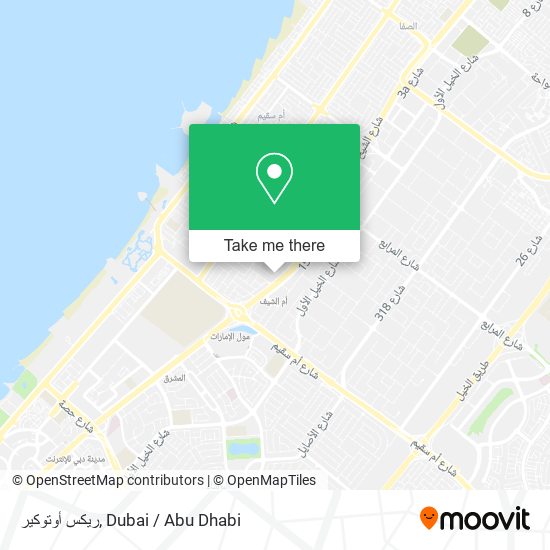 ريكس أوتوكير map