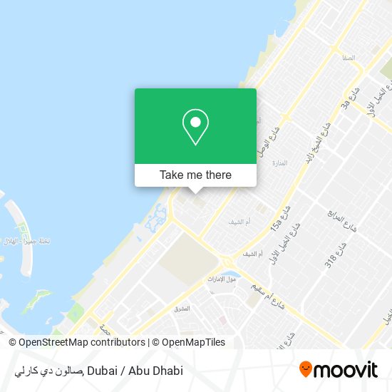 صالون دي كارلي map