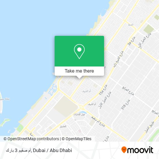 أم صقيم 3 بارك map