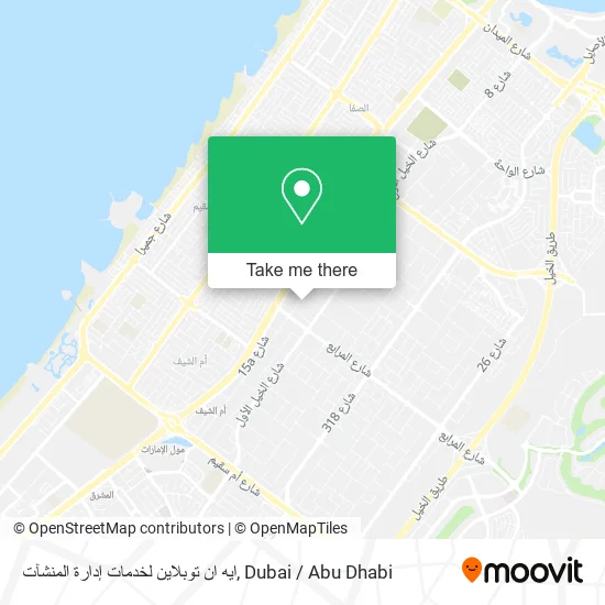 ايه ان توبلاين لخدمات إدارة المنشآت map
