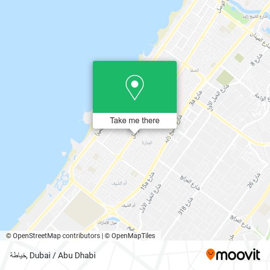 خياطة map