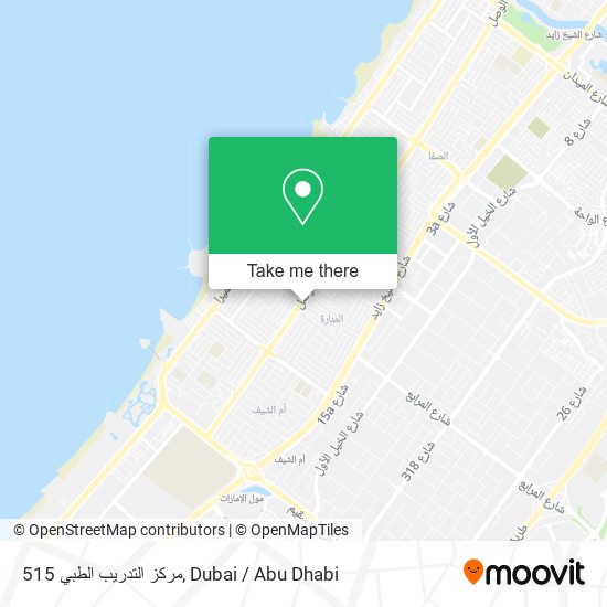 515 مركز التدريب الطبي map
