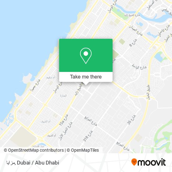 مزايا map