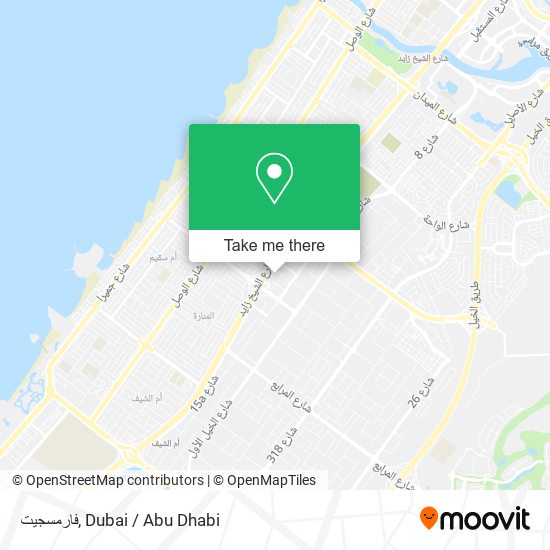 فارمسجيت map