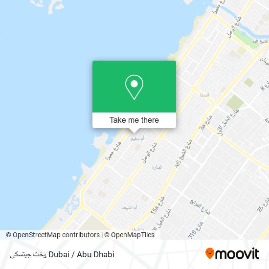 يخت جيتسكي map