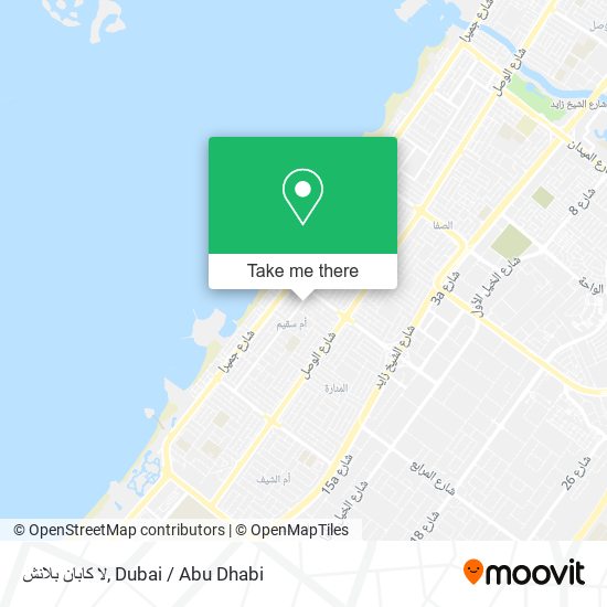 لا كابان بلانش map