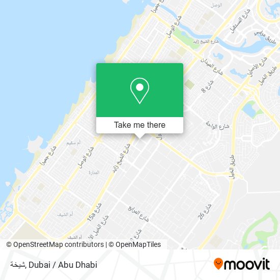 شيخة map