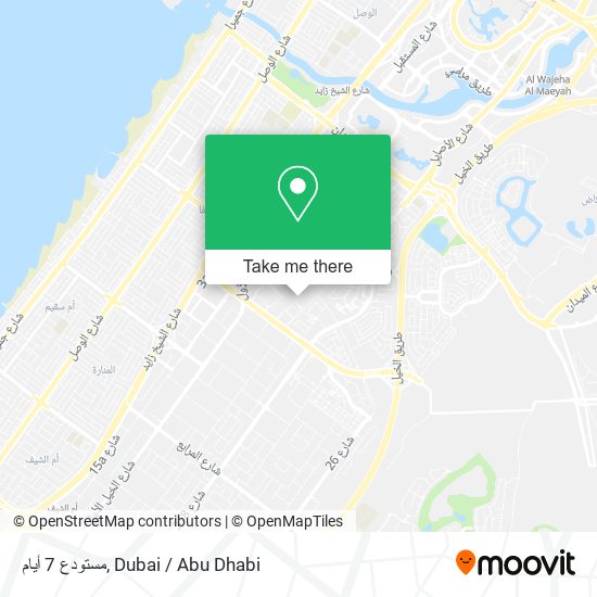 مستودع 7 أيام map