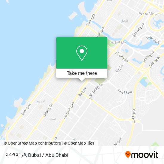 البوابة الذكية map