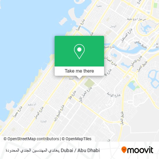 بغاندي المهندسين الجندي المحدودة map