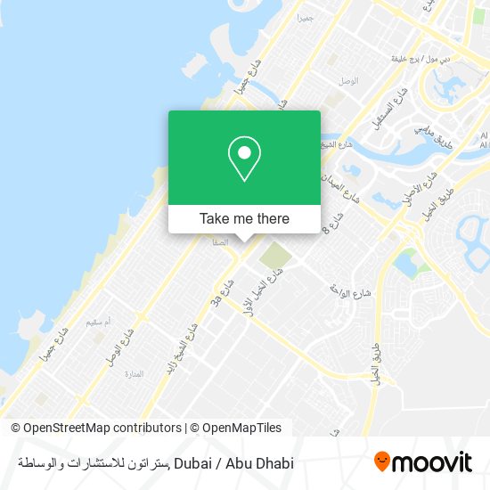 ستراتون للاستشارات والوساطة map