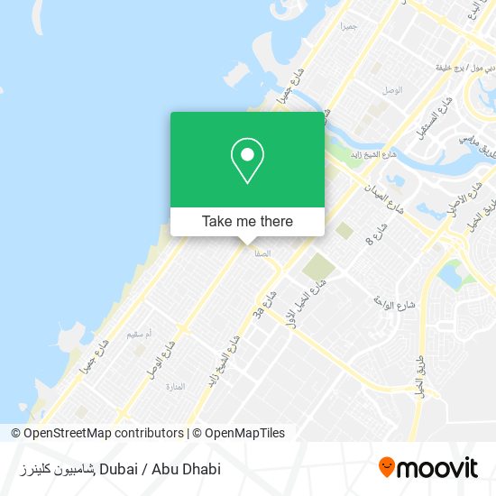 شامبيون كلينرز map