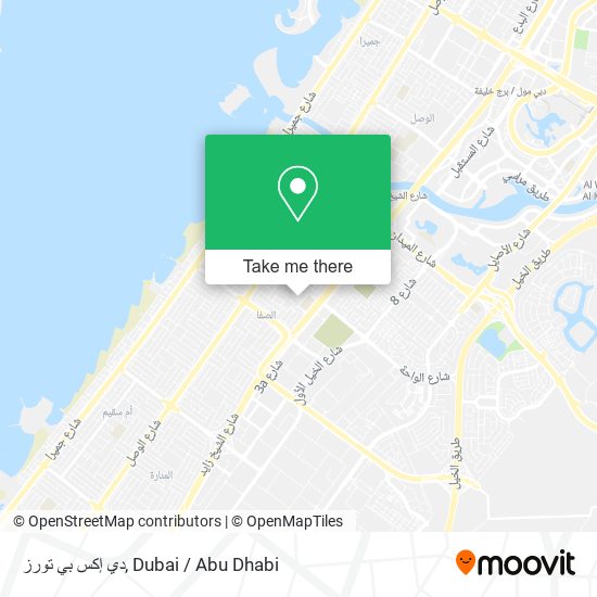 دي إكس بي تورز map