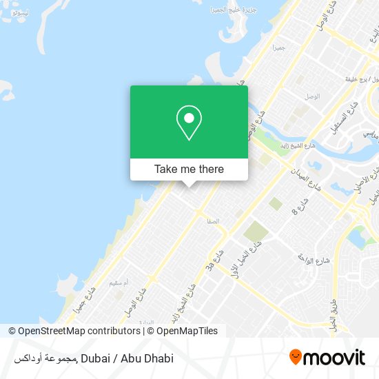 مجموعة أوداكس map