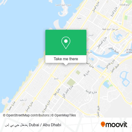 مدخل جي بي إس map