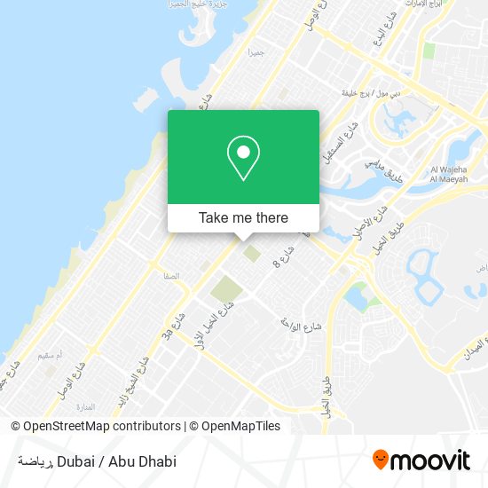 رياضة map
