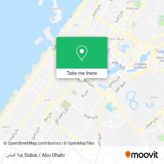 فيلا الماس map