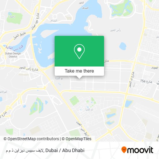 لايف سبيس ديزاين ذ م م map