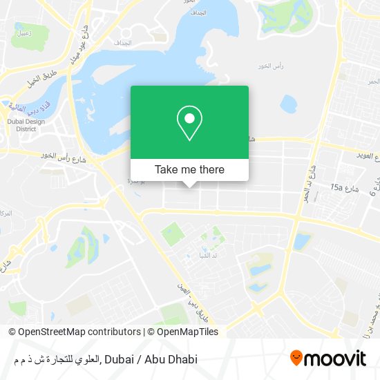 العلوي للتجارة ش ذ م م map