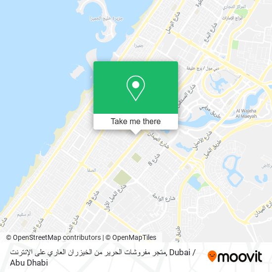 متجر مفروشات الحرير من الخيزران العاري على الإنترنت map