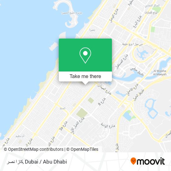 كازا نصر map