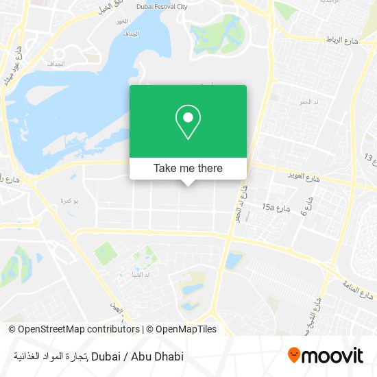 تجارة المواد الغذائية map