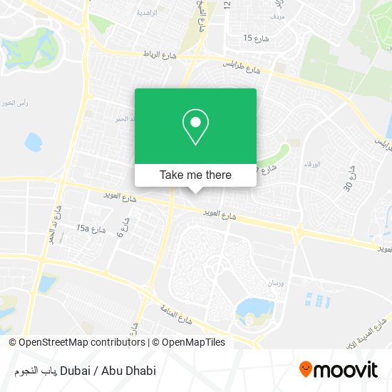 باب النجوم map