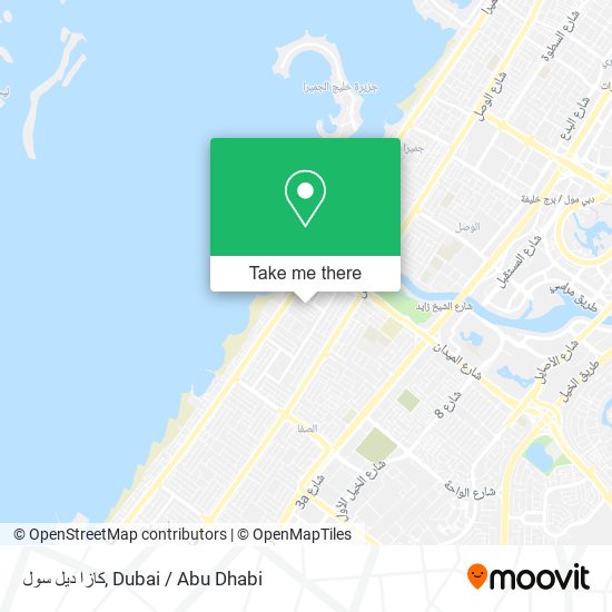 كازا ديل سول map