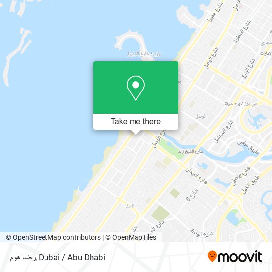 رضا هوم map
