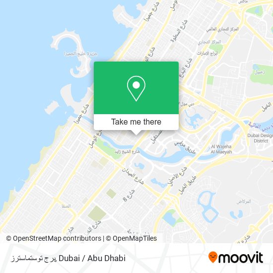 برج توستماسترز map