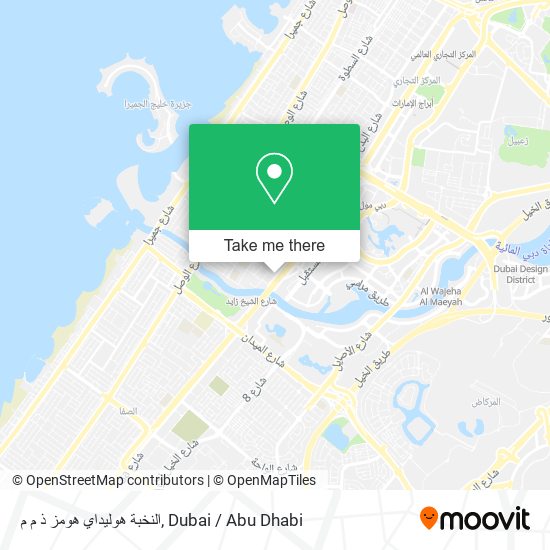 النخبة هوليداي هومز ذ م م map
