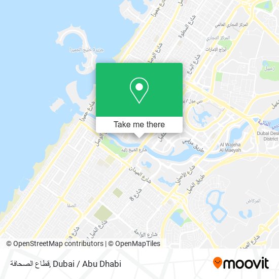 قطاع الصحافة map