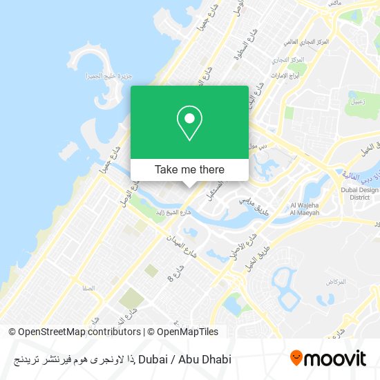 ذا لاونجرى هوم فيرنتشر تريدنج map