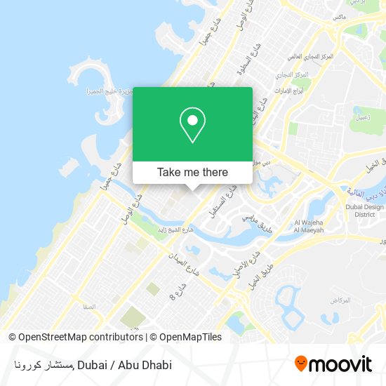 مستشار كورونا map