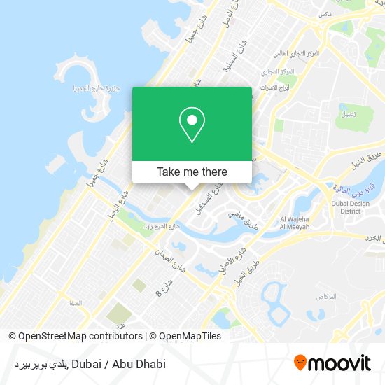 بلدي بويربيرد map