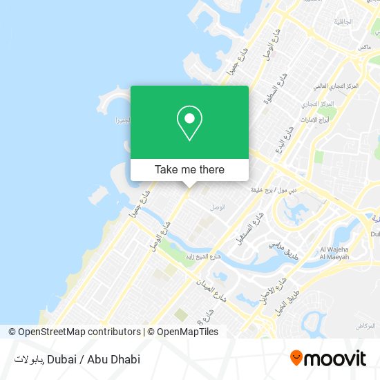 بابولات map