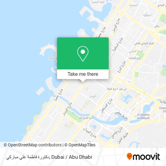 دكتورة فاطمة علي مباركي map