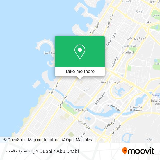 شركة الصيانة العامة map