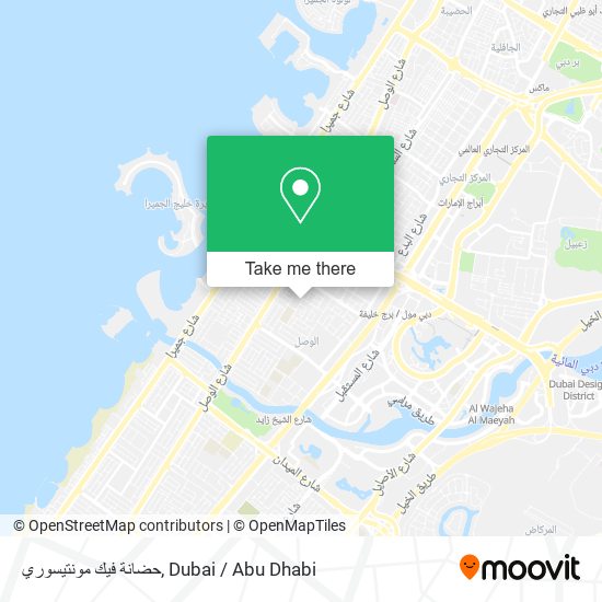 حضانة فيك مونتيسوري map