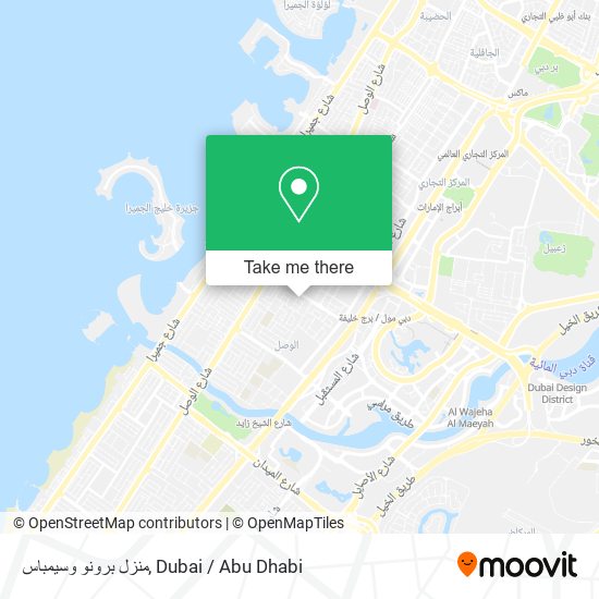 منزل برونو وسيمباس map