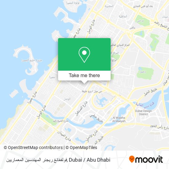 فولفغانغ ريجنر المهندسين المعماريين map