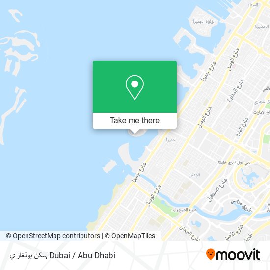 سكن بولغاري map
