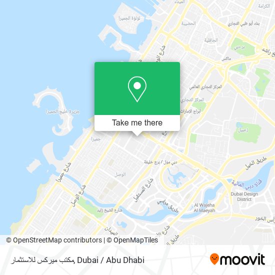 مكتب ميركس للاستثمار map